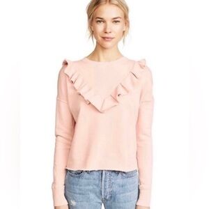 FREE PEOPLE Light Pink Knit Sweater